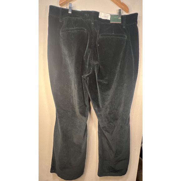 Judy Blue 24 W Emerald Green slimming Corduroy Wide Leg High Waist Pants 24W NWT - Picture 9 of 16